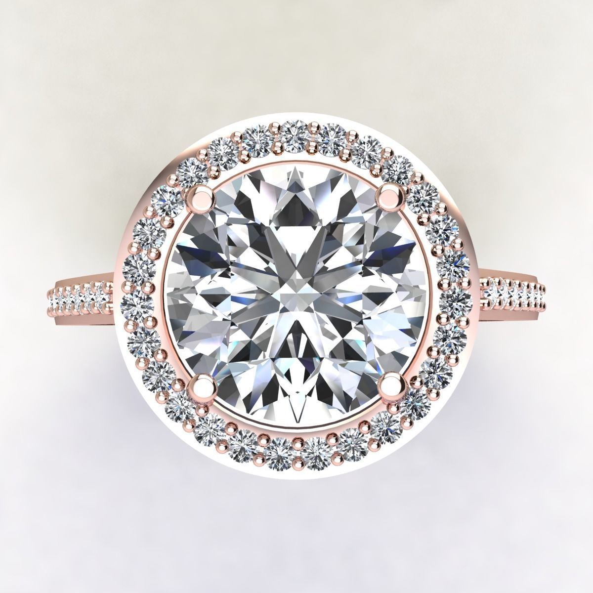 Woman Ring 3d Pring Model 3D print model_8