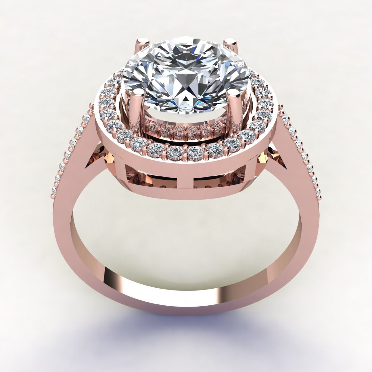 Woman Ring 3d Pring Model 3D print model_5