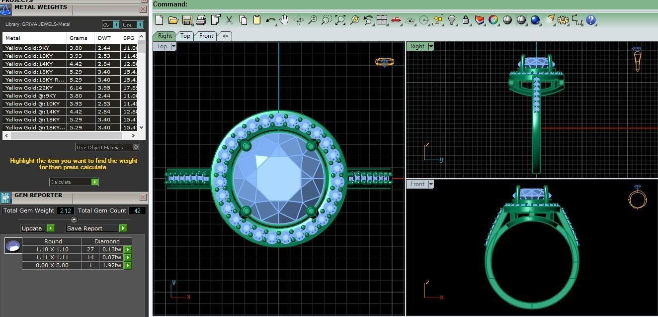 Woman Ring 3d Pring Model 3D print model_1