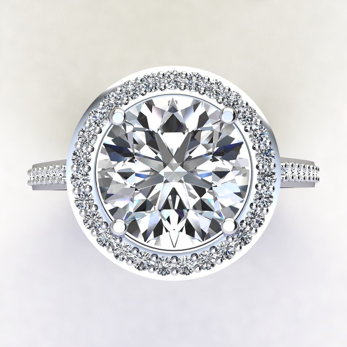 Woman Ring 3d Pring Model 3D print model_9