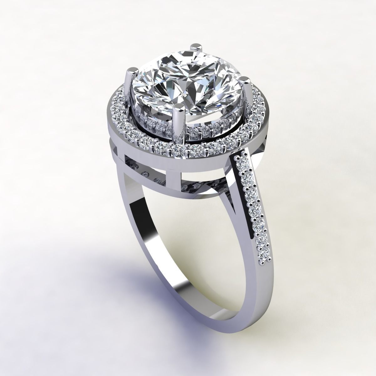 Woman Ring 3d Pring Model 3D print model_12