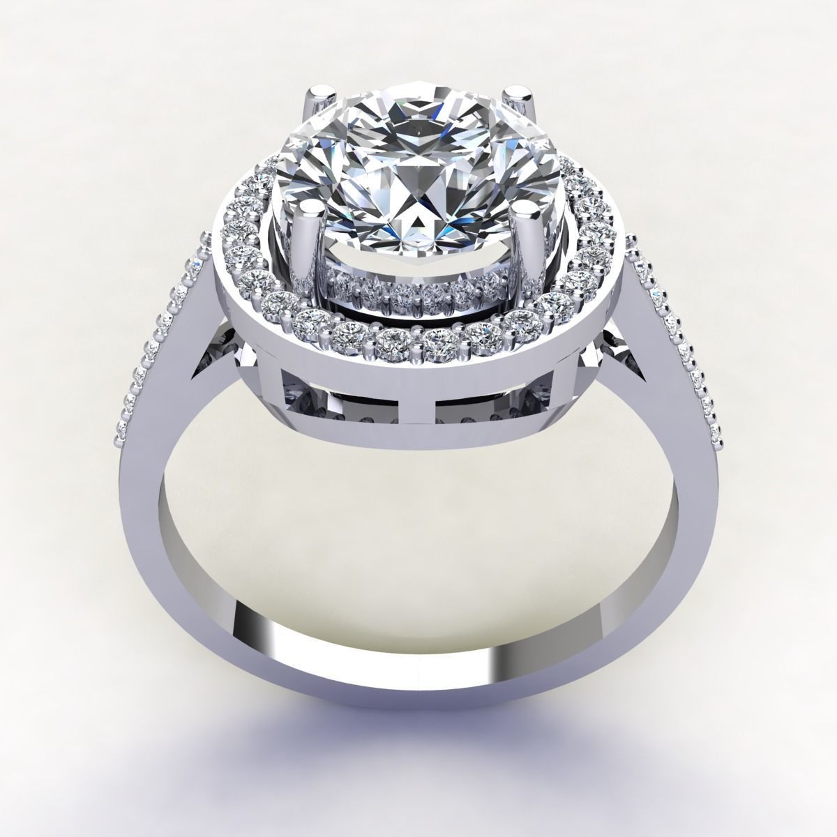 Woman Ring 3d Pring Model 3D print model_6