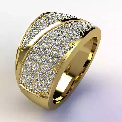 Mens Ring 3d Pring Model
