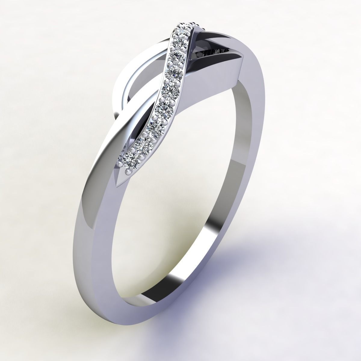 Twist Ring 3d Print Model 3D print model_6