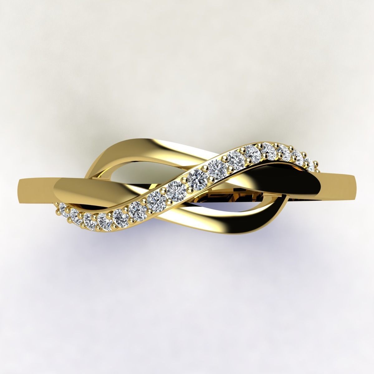 Twist Ring 3d Print Model 3D print model_10