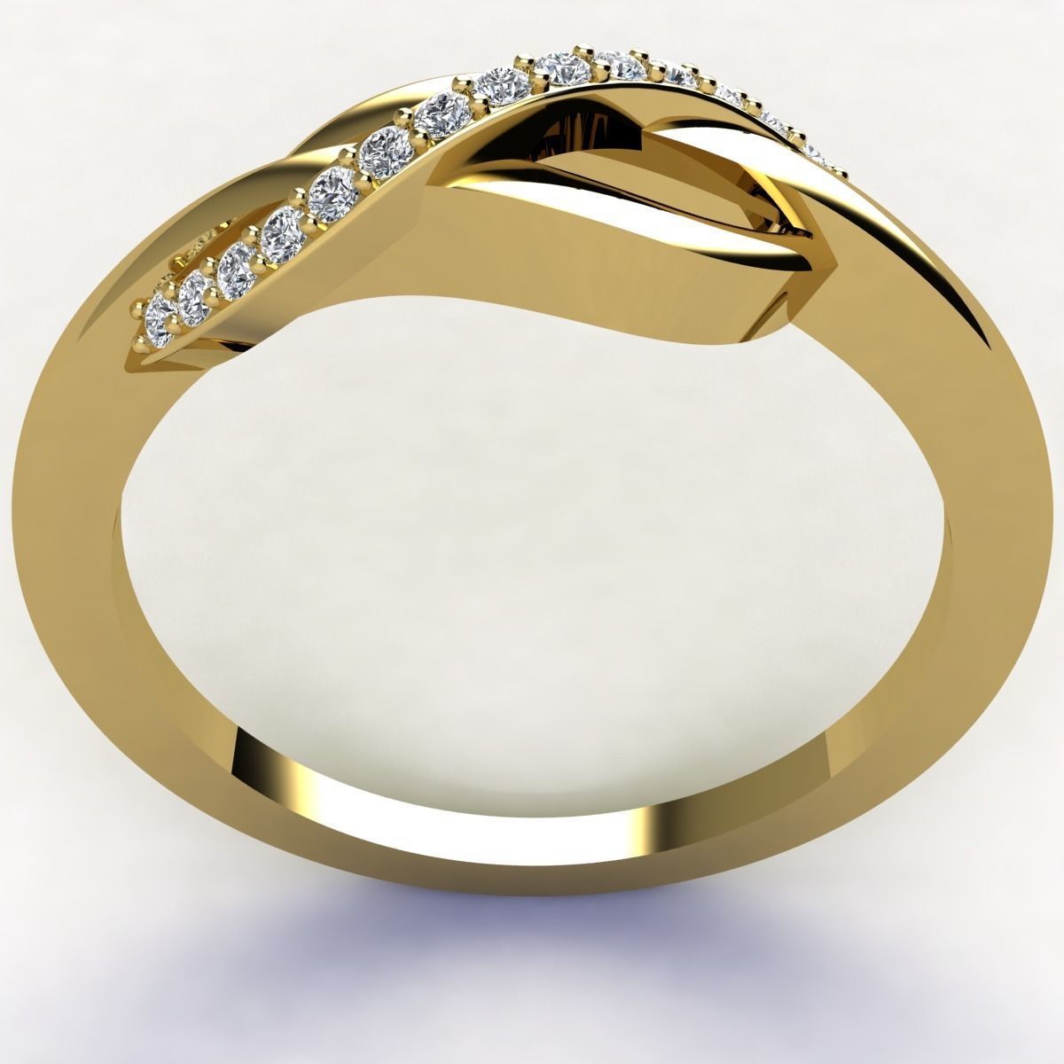 Twist Ring 3d Print Model 3D print model_7