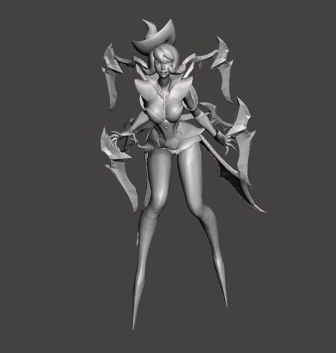BEWITCHING ELISE 3D MODEL 3D print model