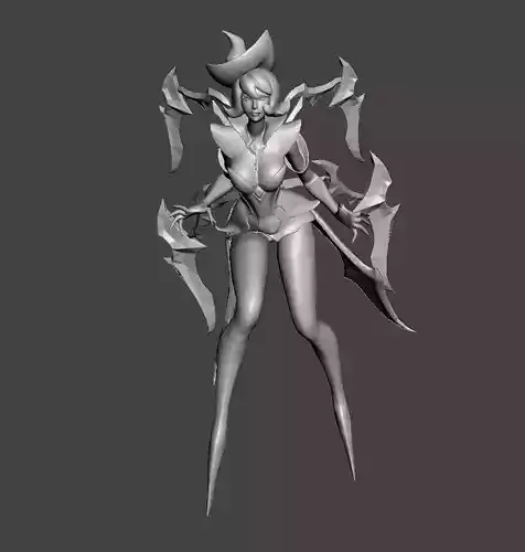 BEWITCHING ELISE 3D MODEL 3D print model