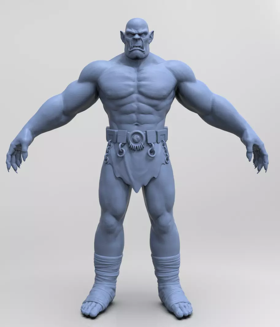 an Orc hulk from marvel comics 3D model_0