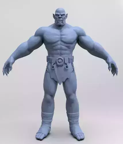 an Orc hulk from marvel comics