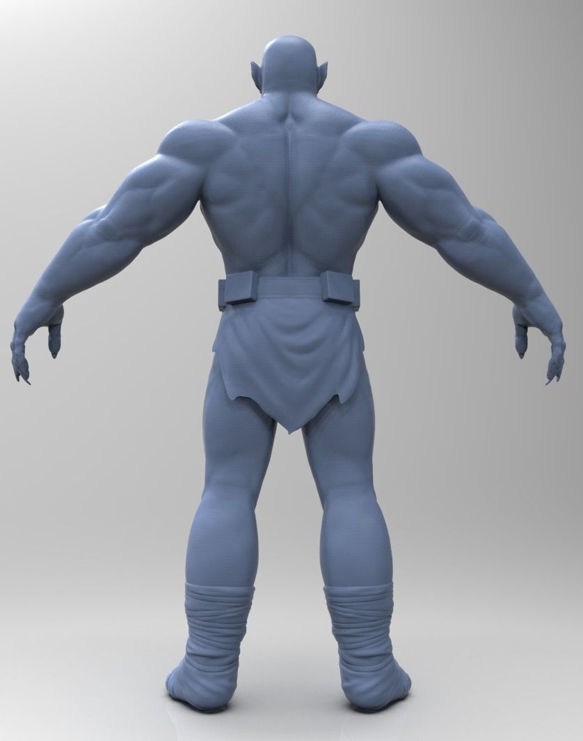 an Orc hulk from marvel comics 3D model_2