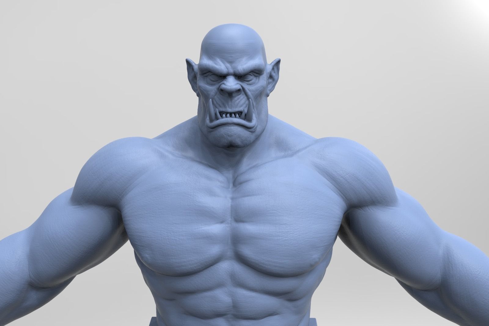 an Orc hulk from marvel comics 3D model_4