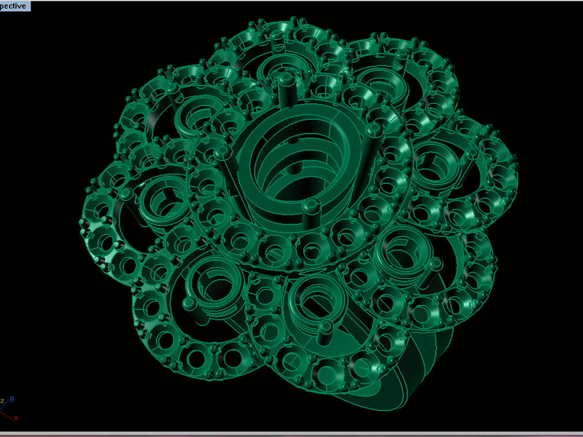 3DM Gem Round Ring 3D print model_4