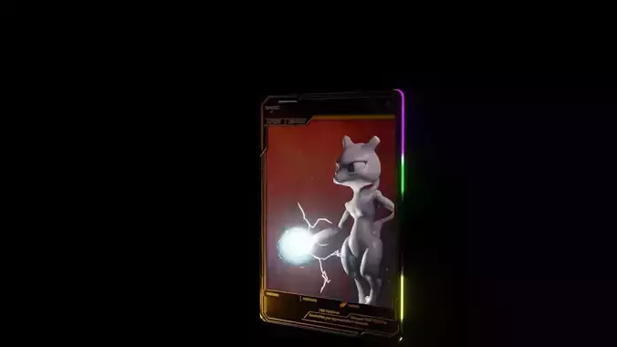 pokemon card 3D model