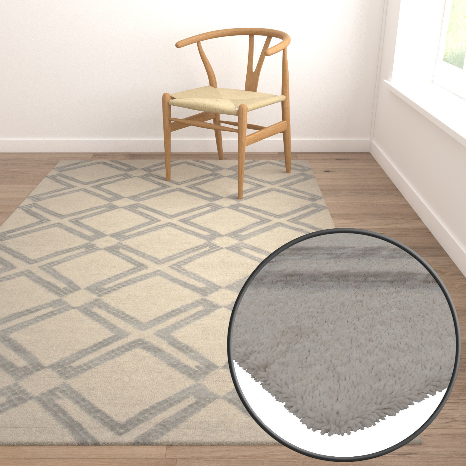 Rug Set 2059 3D model_5