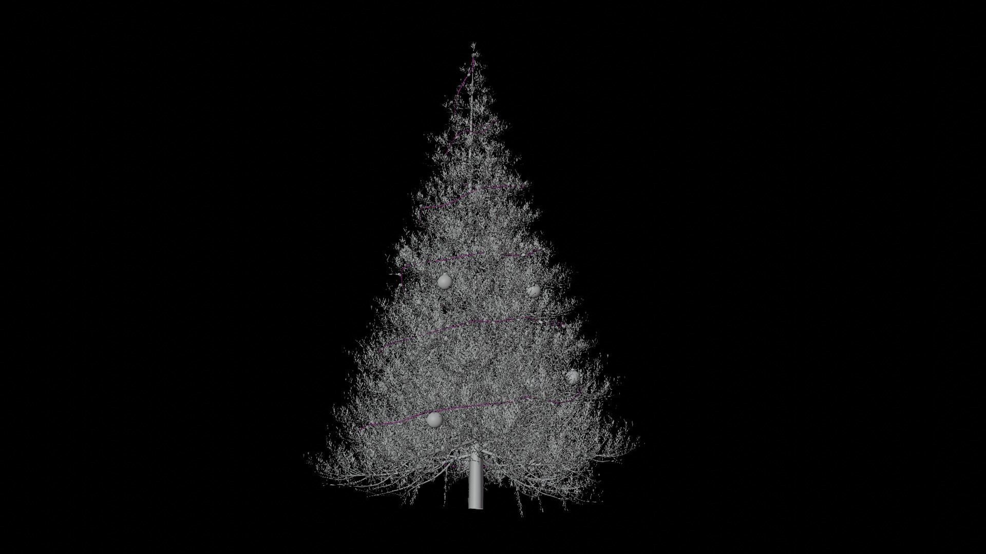 Christmas Tree 3D model_7