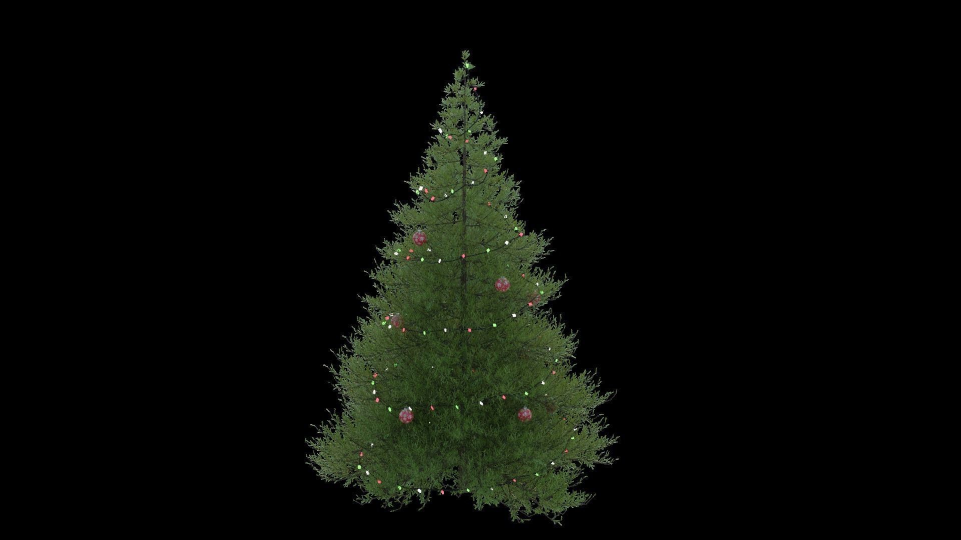 Christmas Tree 3D model_1