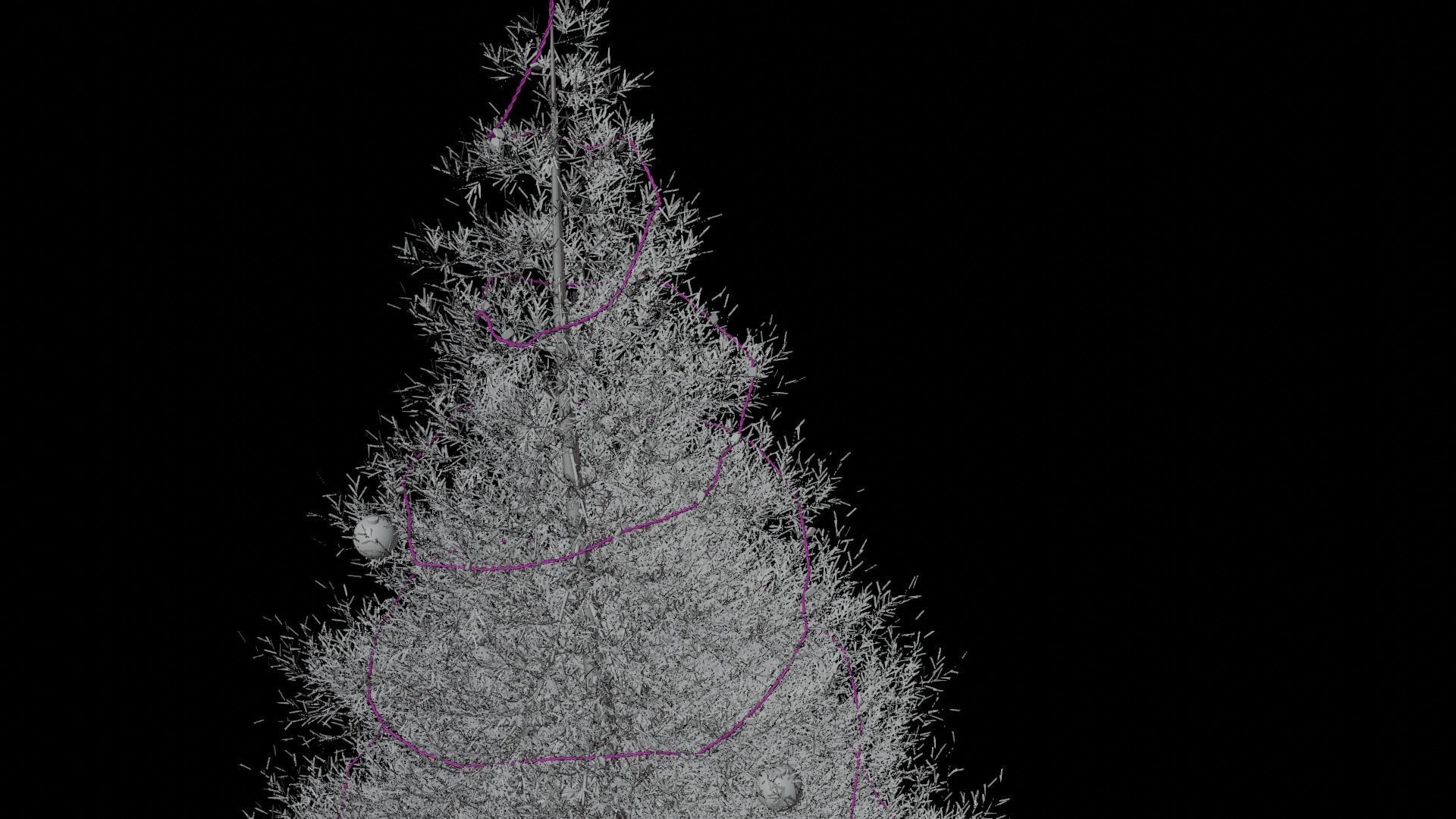 Christmas Tree 3D model_9