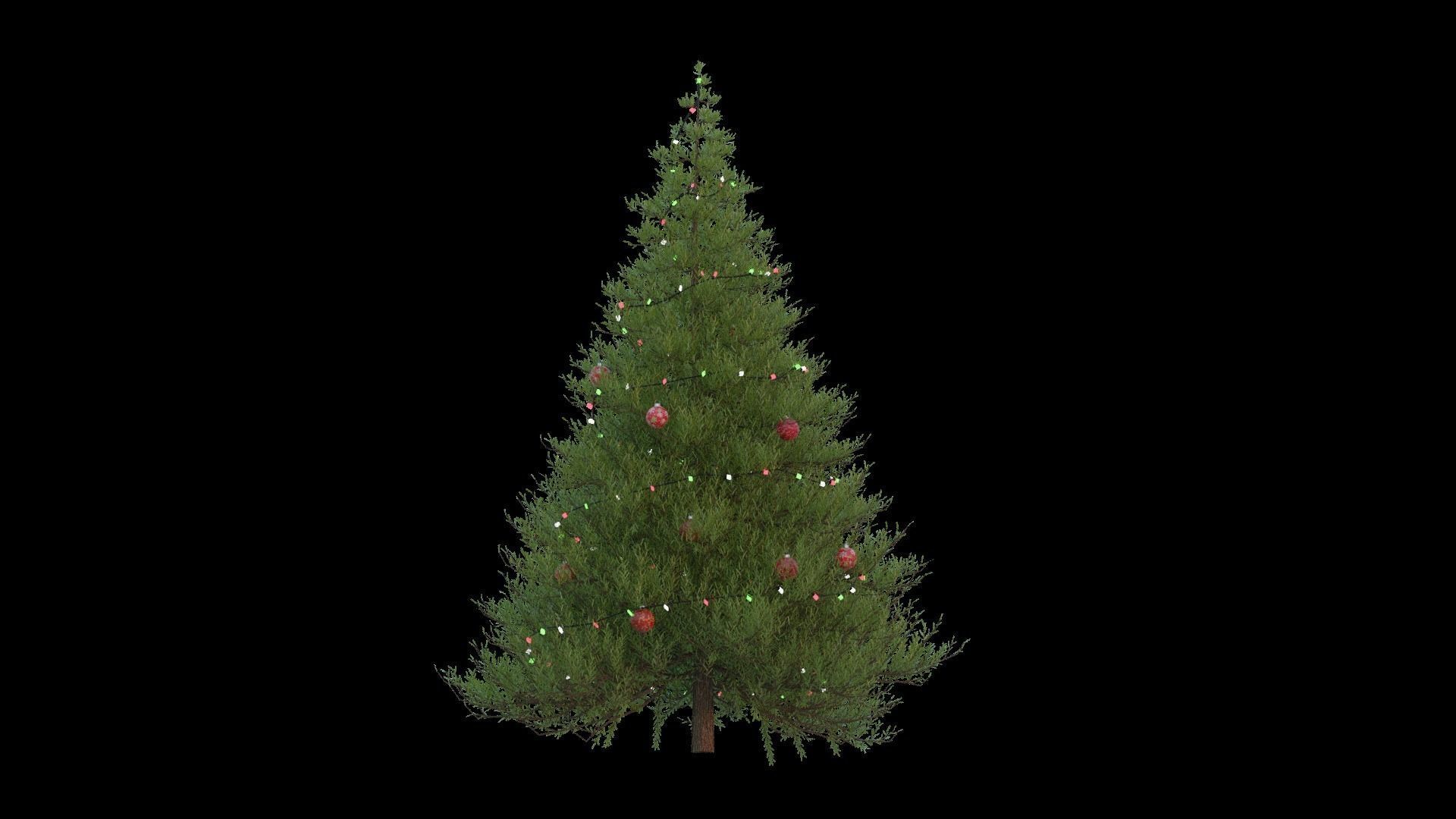 Christmas Tree 3D model_3