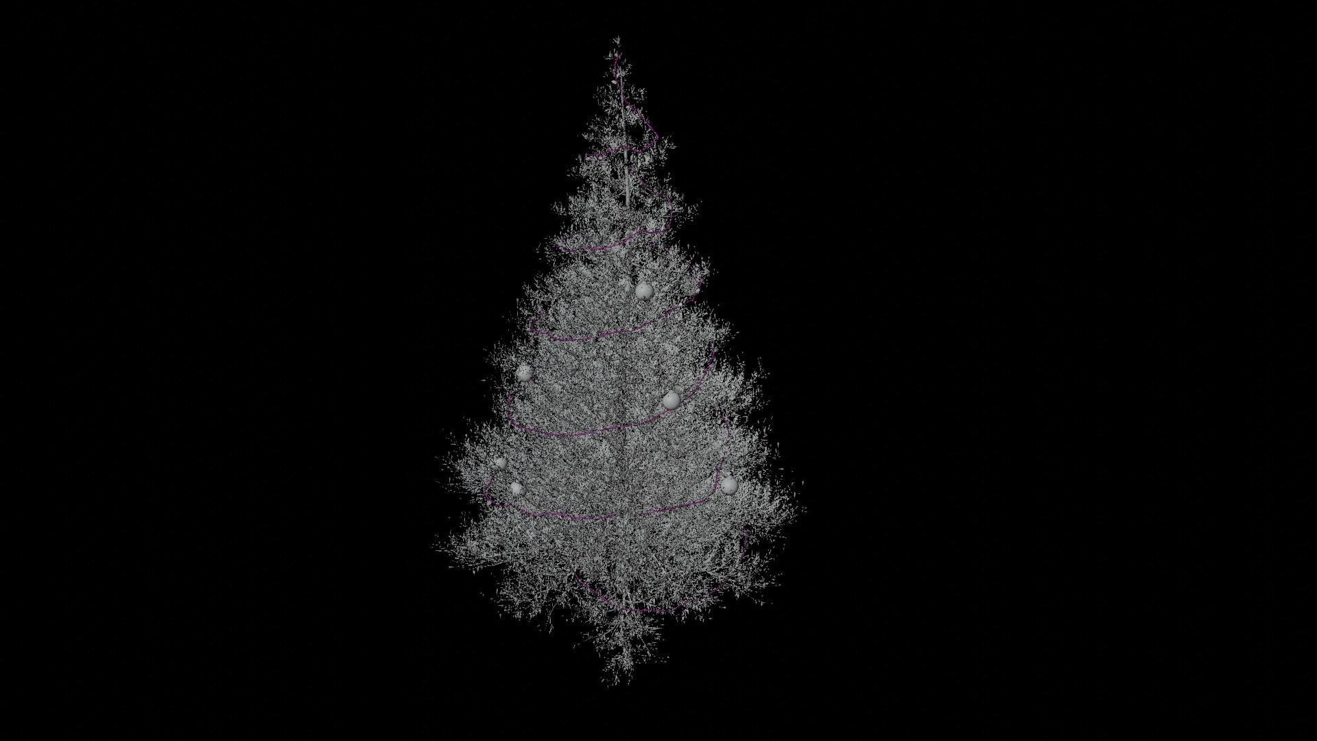 Christmas Tree 3D model_10