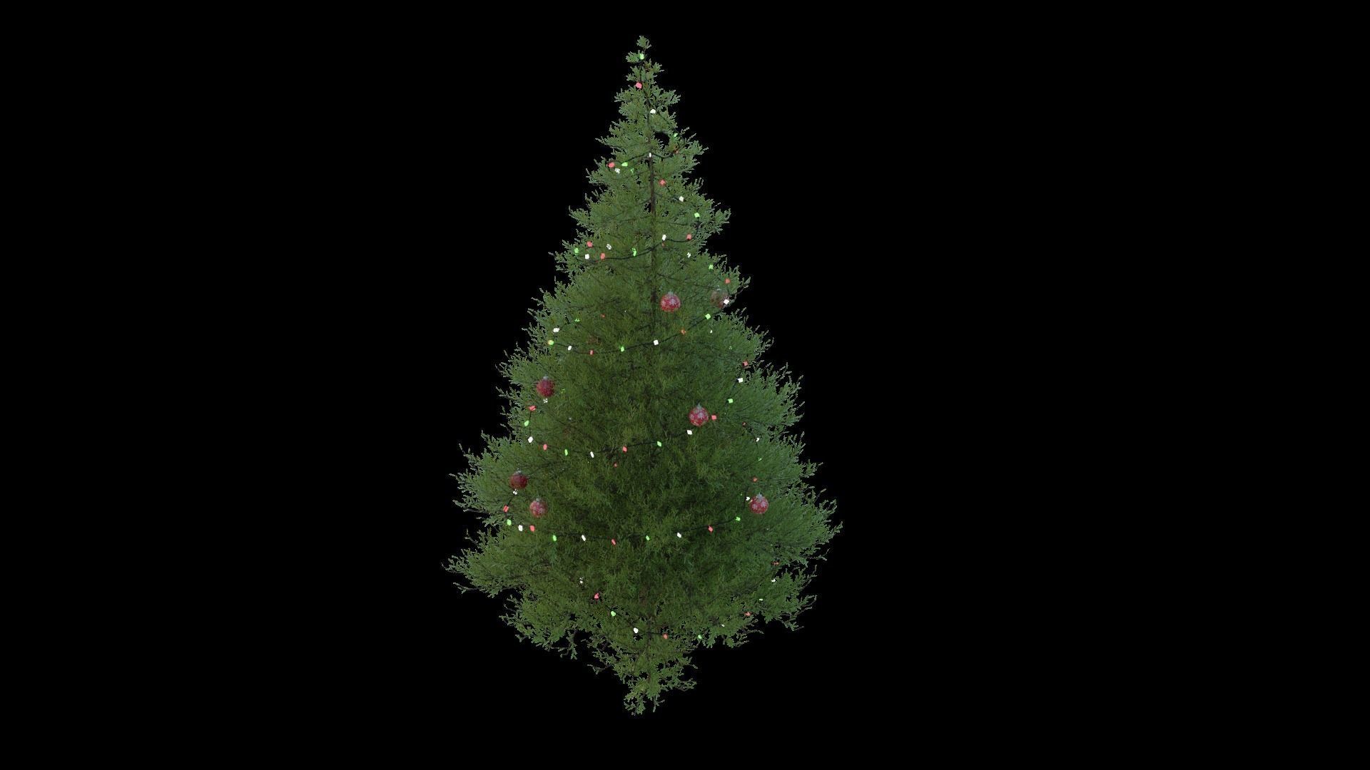 Christmas Tree 3D model_4