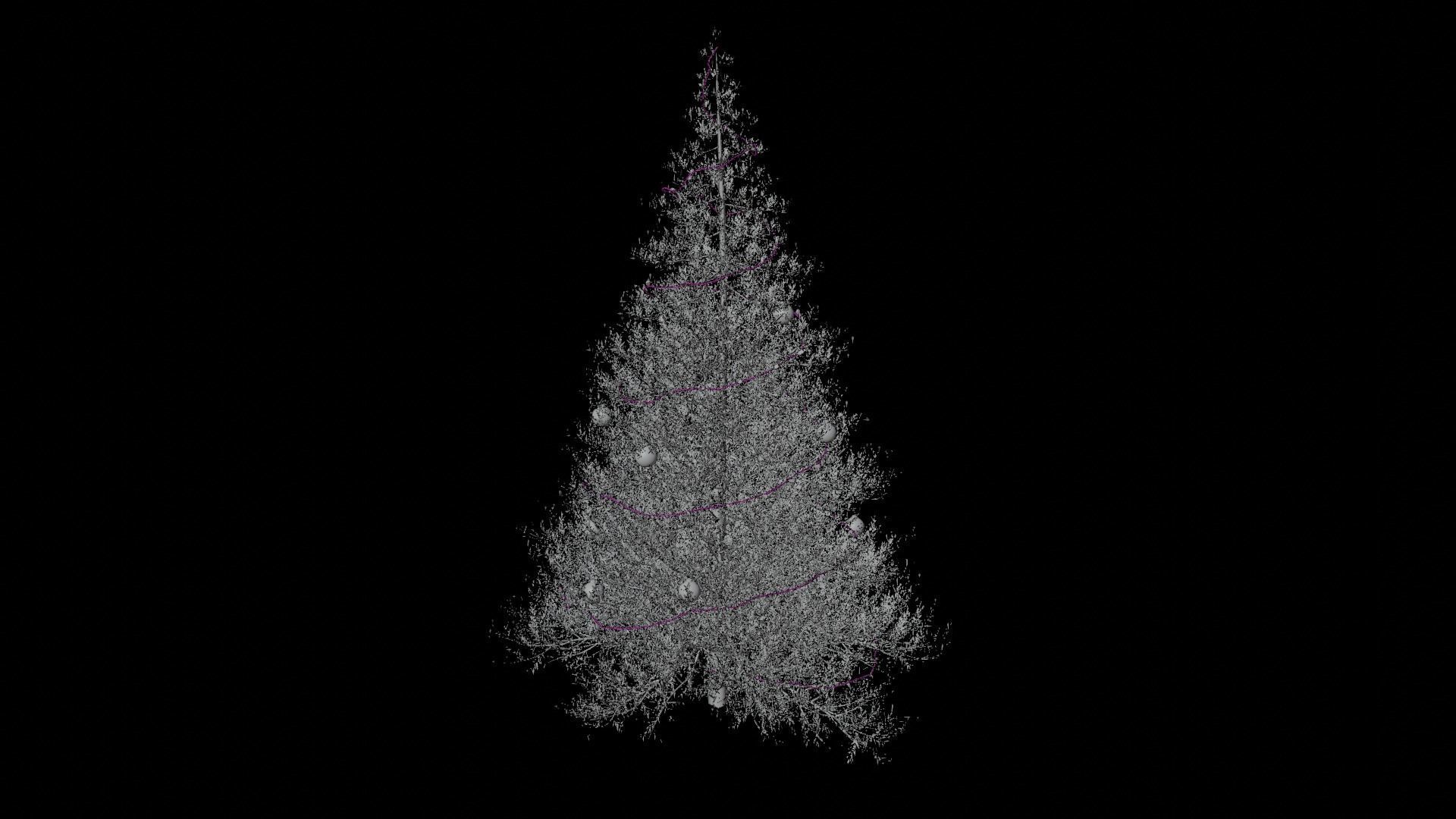 Christmas Tree 3D model_8