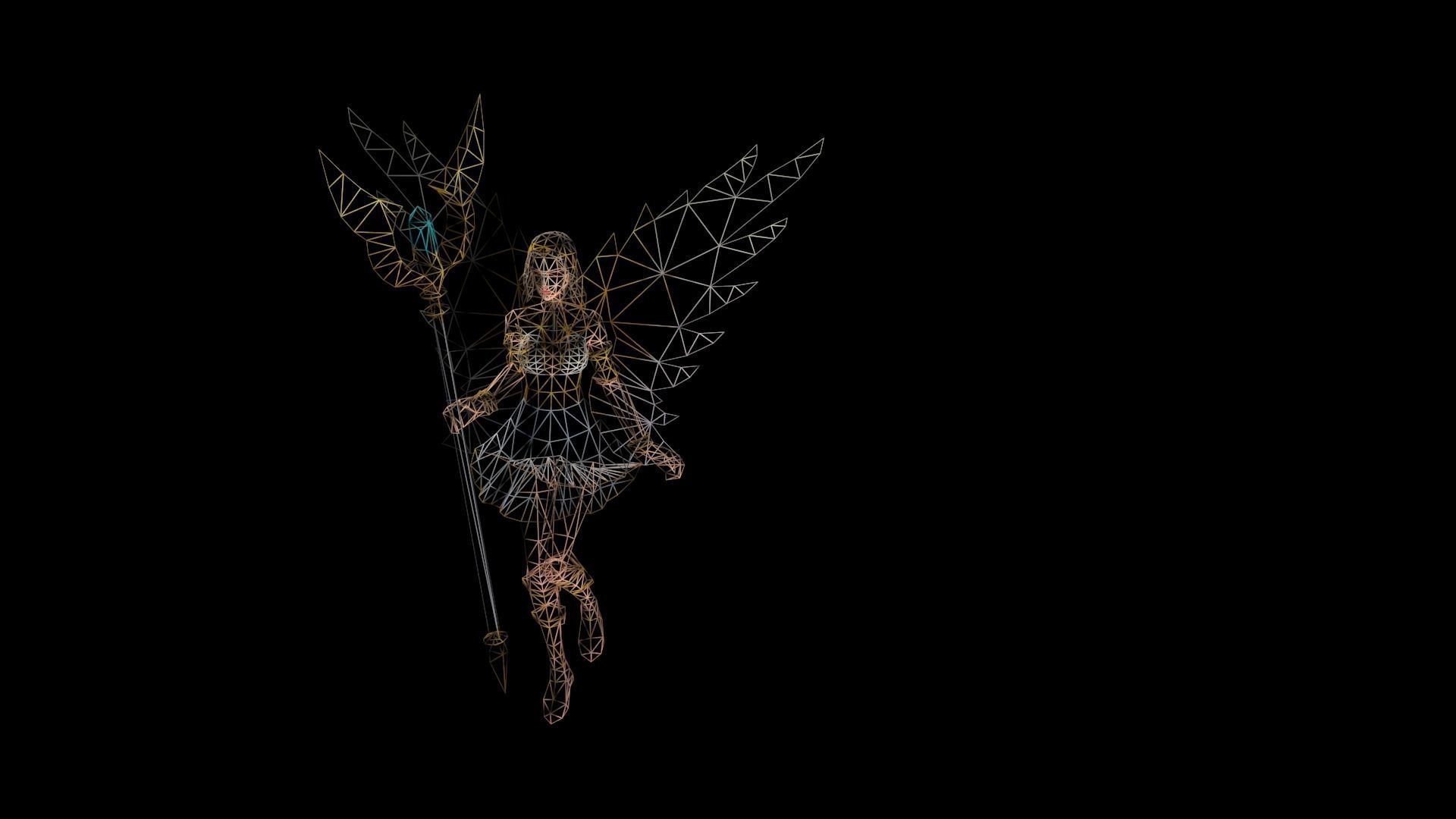 mobile legends Rafaela 3D model_5