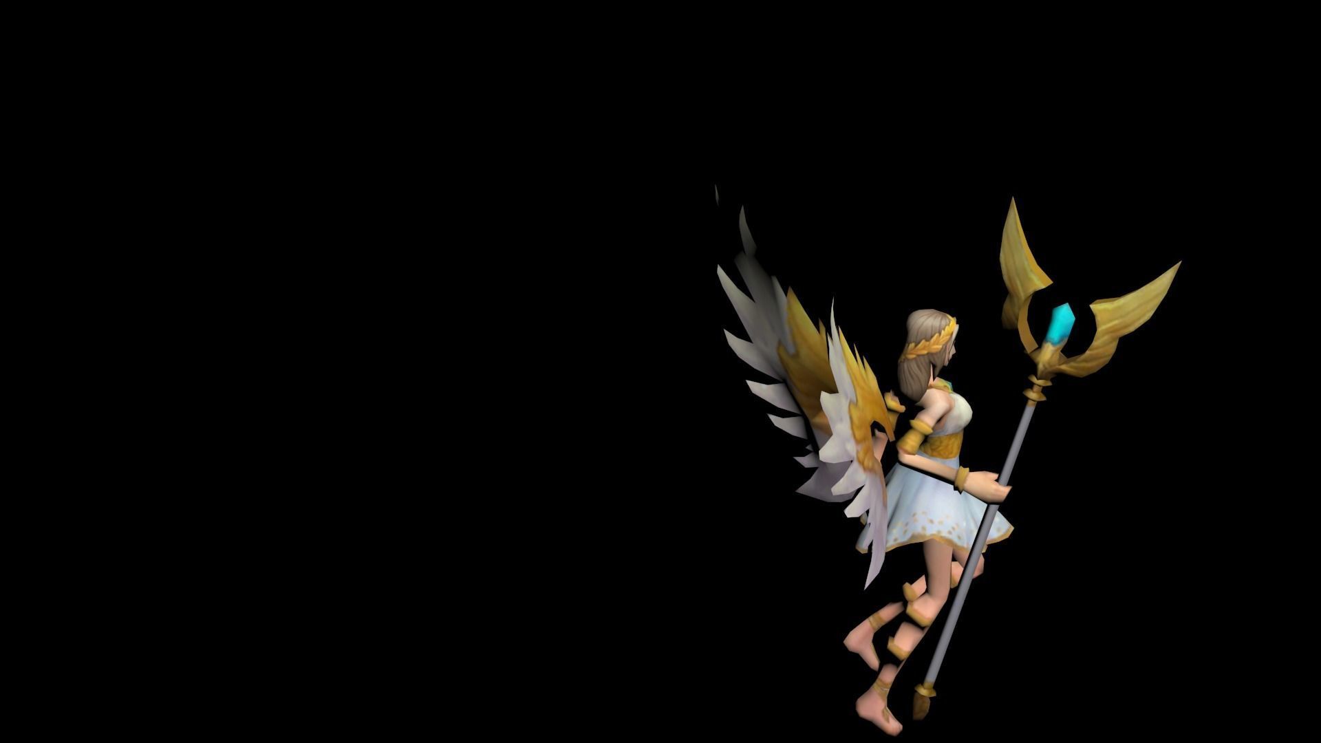 mobile legends Rafaela 3D model_4