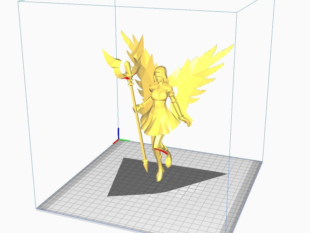 mobile legends Rafaela 3D model_6