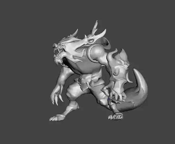 Lunar Guardian Warwick 3D Model