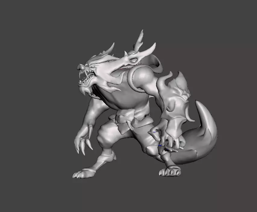 Lunar Guardian Warwick 3D Model 3D print model_0