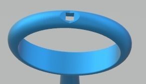 rings butterflay -CG280 3D print model_15