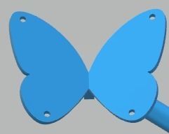 rings butterflay -CG280 3D print model_17