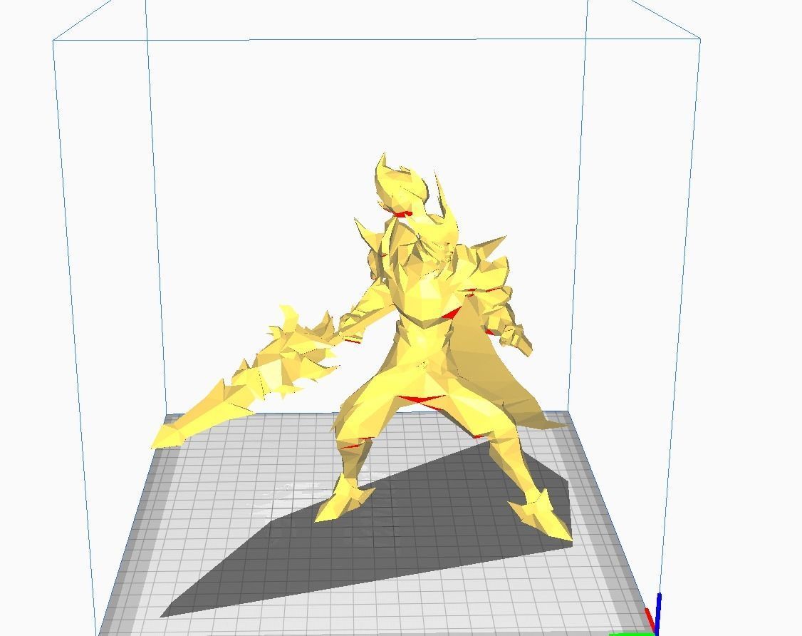 mobile legends Zilong 3D model_6