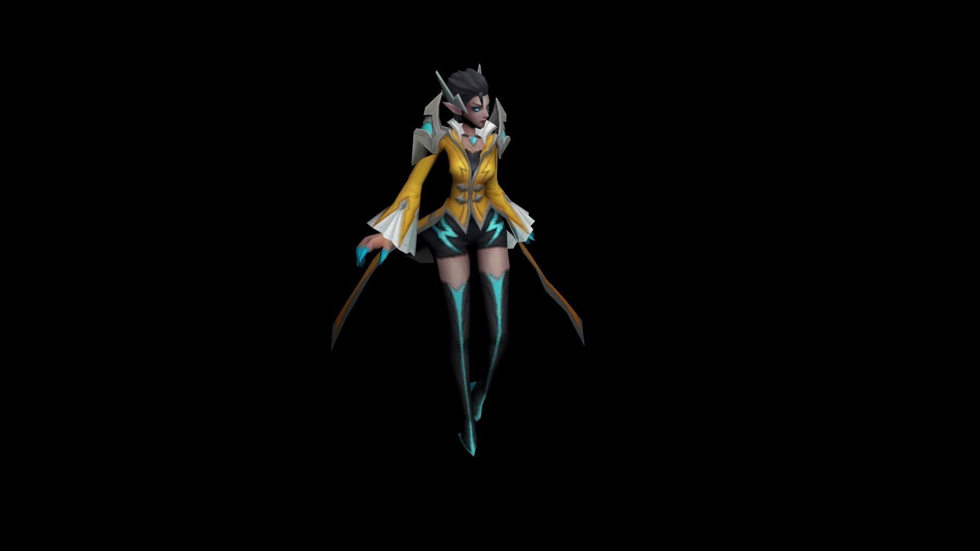 mobile legends Eudora 3D model_1