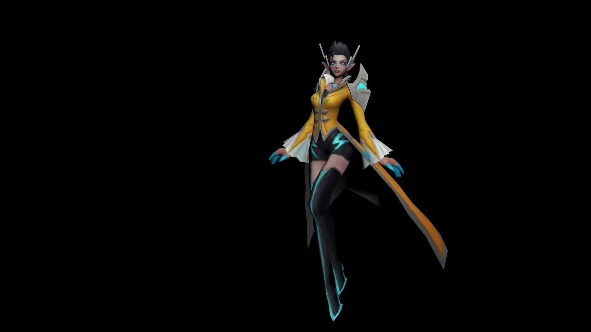 mobile legends Eudora 3D model_2