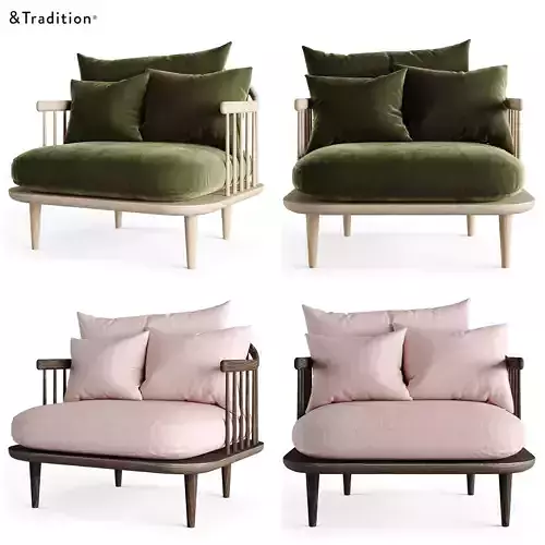 AndTradition - Fly SC01 Lounge Chair by Space Copenhagen