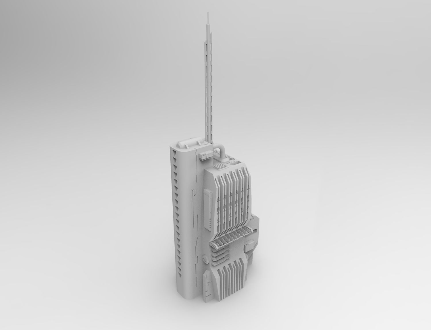 Rhapsody Building Kitbash -- Level 1 3D model_5