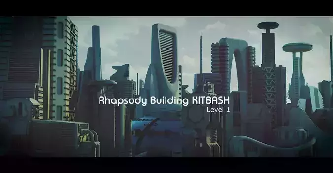 Rhapsody Building Kitbash -- Level 1
