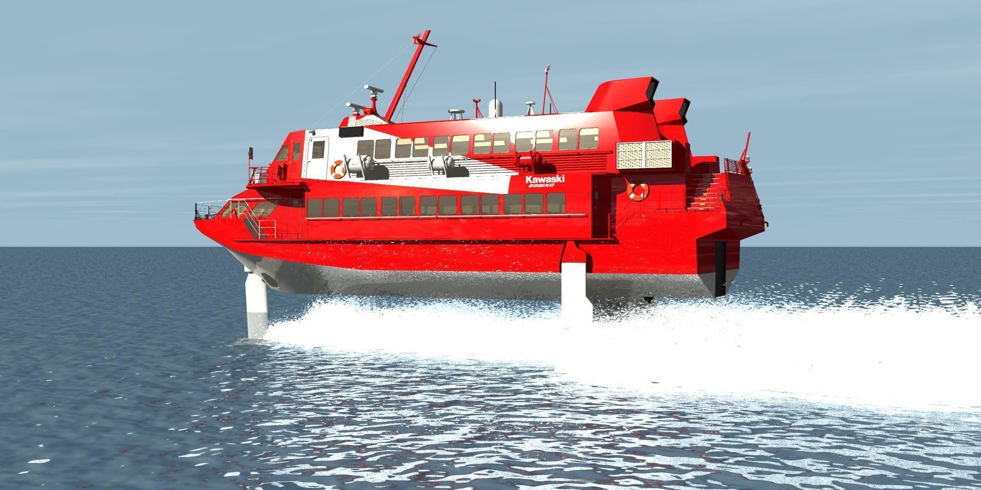 Hydro foil 929 3D model_3