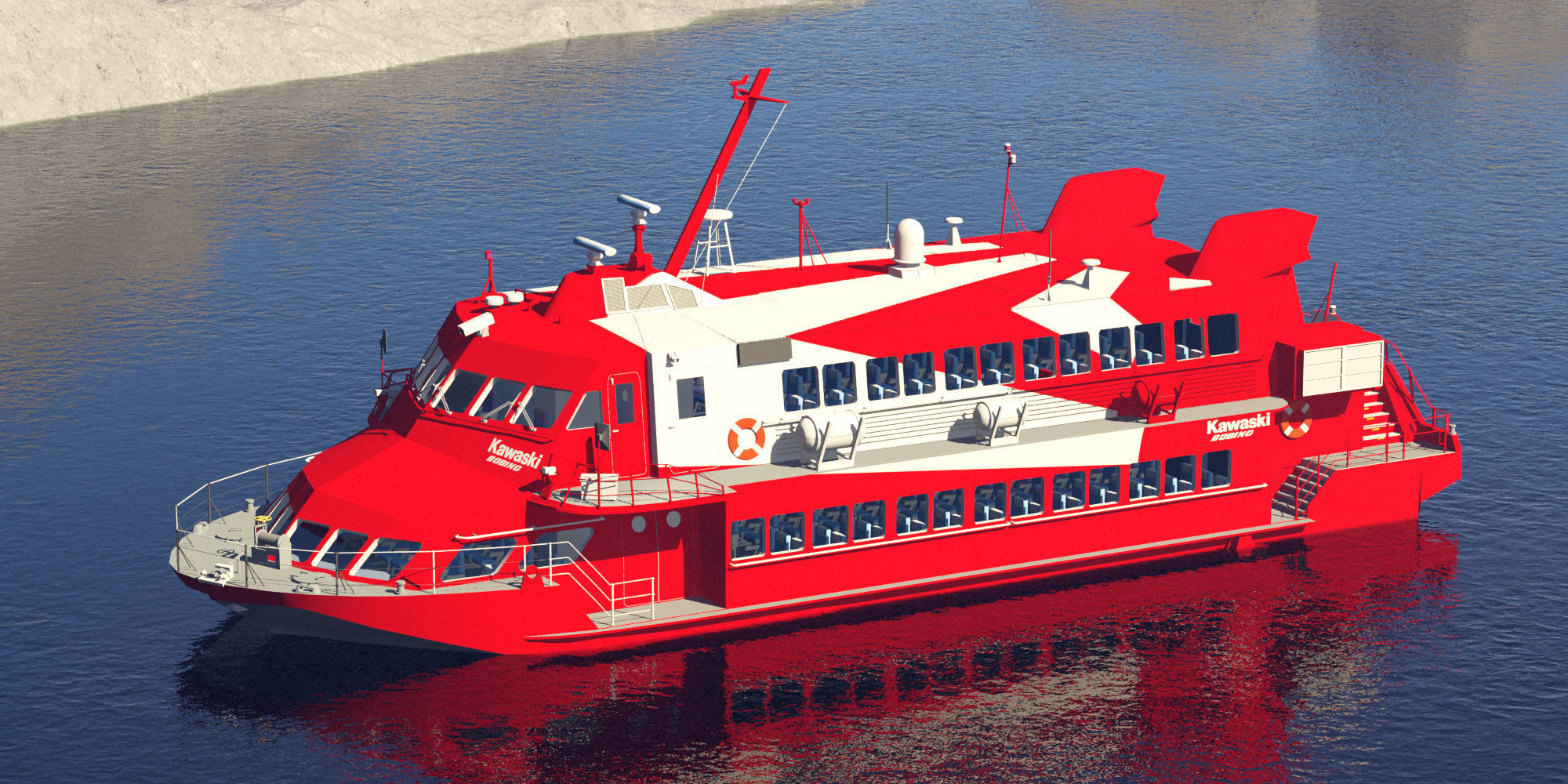 Hydro foil 929 3D model_1