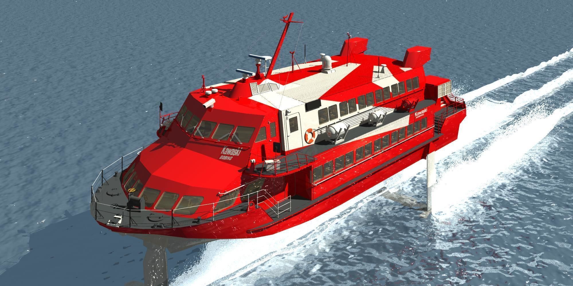 Hydro foil 929 3D model_4