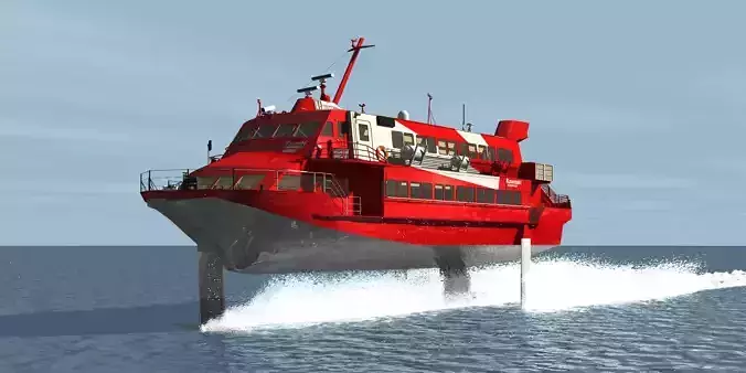 Hydro foil 929 3D model