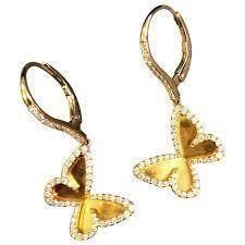 earrings butterflay -CG281 3D print model_7