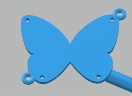 bracelets butterflay -CG282 3D print model_20
