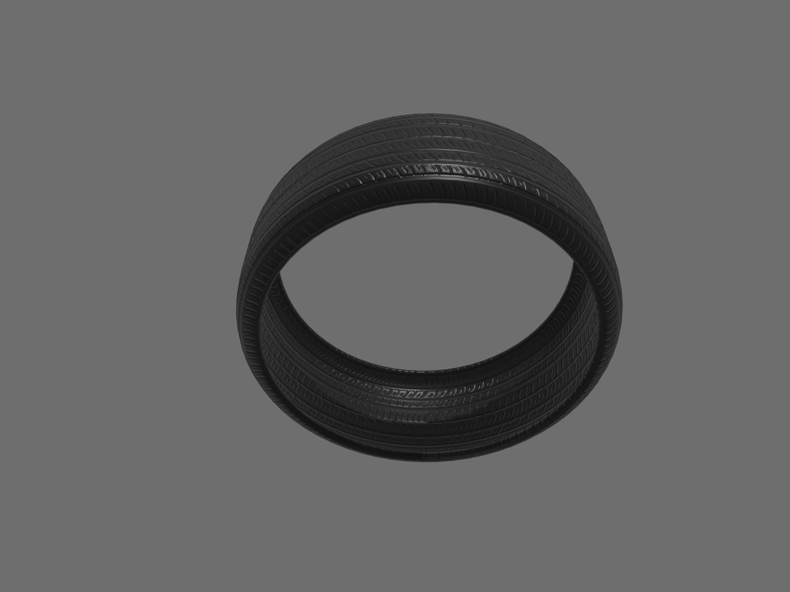 Tire part 3D model_1