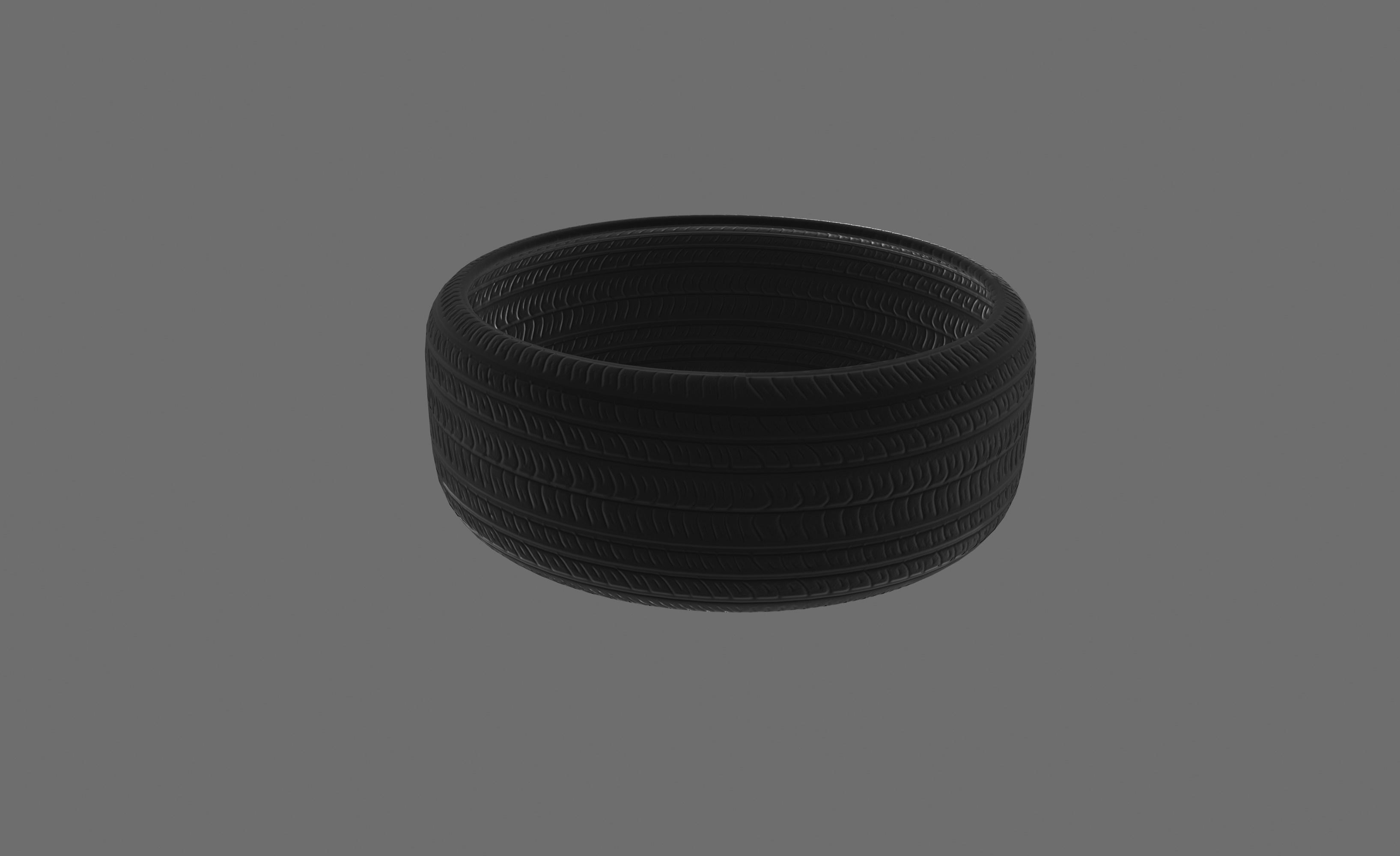 Tire part 3D model_3