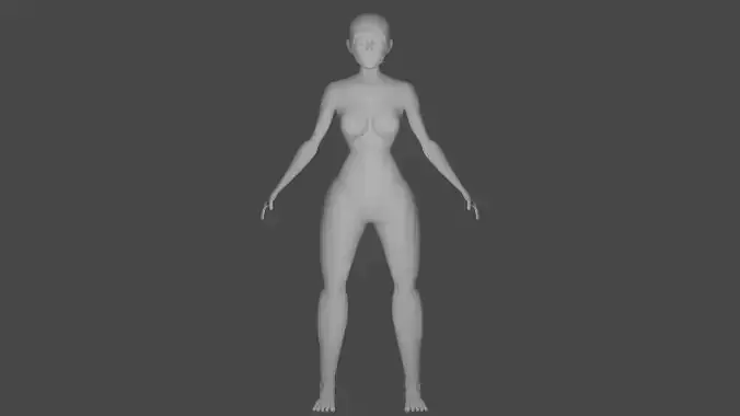 Stylised Basic Body Mesh