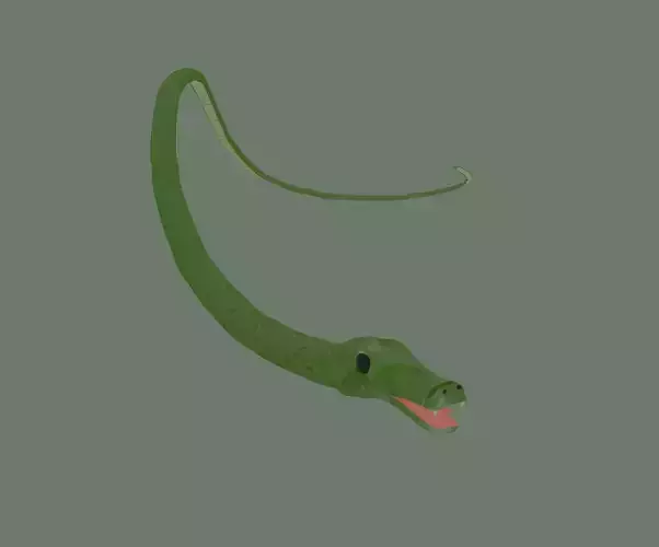 Snake 3D model