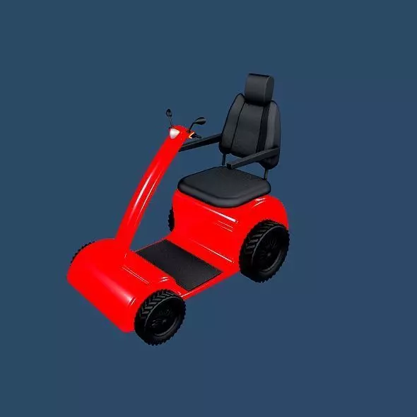 SCOOTER FOR DISABLED PEOPLE 3D model